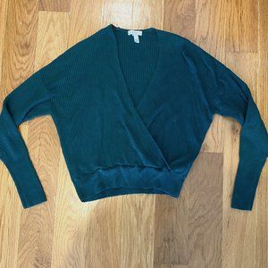 Forest green Leith sweater